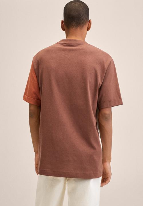 MANGO - Blust T-shirt - cream
