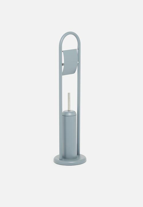 Bathroom Solutions - Toilet brush and holder - blue
