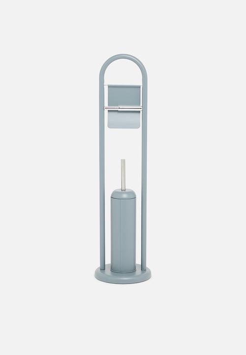 Bathroom Solutions - Toilet brush and holder - blue