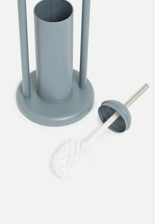 Bathroom Solutions - Toilet brush and holder - blue