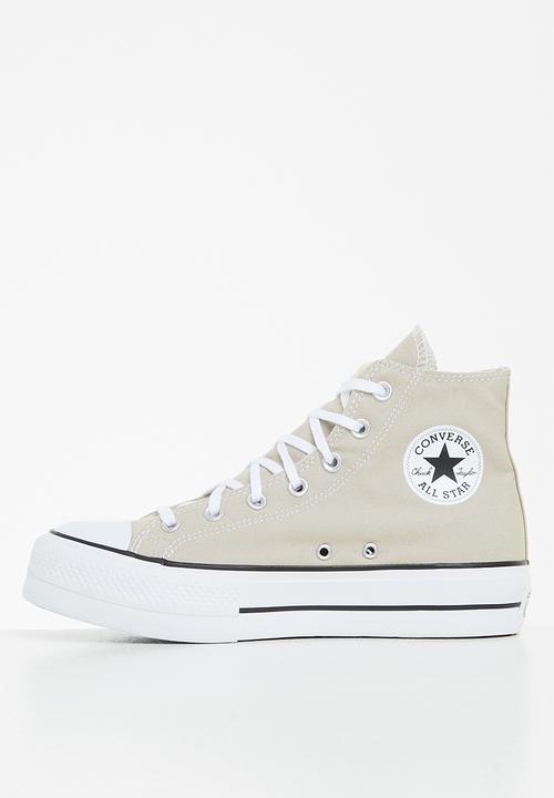 Converse - Chuck taylor all star lift - papyrus/black/white