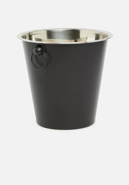 Excellent Houseware - Champagne cooler - black
