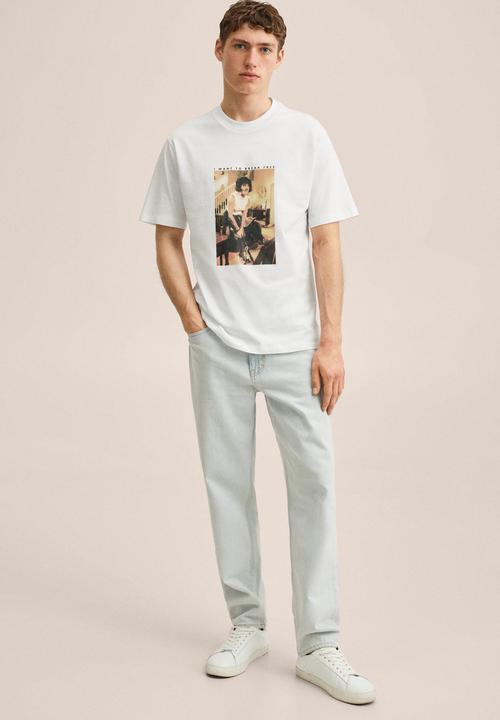 MANGO - Break free T-shirt - white