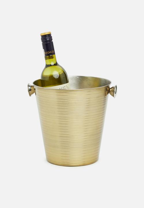 Excellent Houseware - Champagne cooler - gold