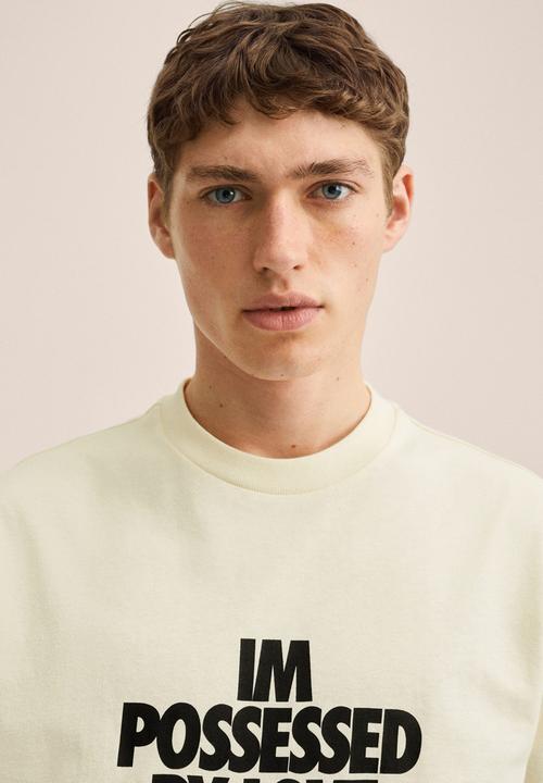 MANGO - Freddie T-shirt - cream