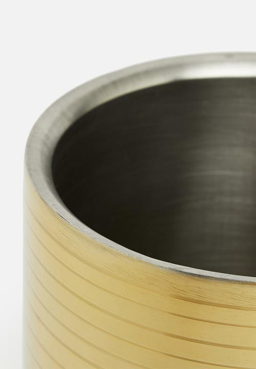 Excellent Houseware - Wine cooler - gold