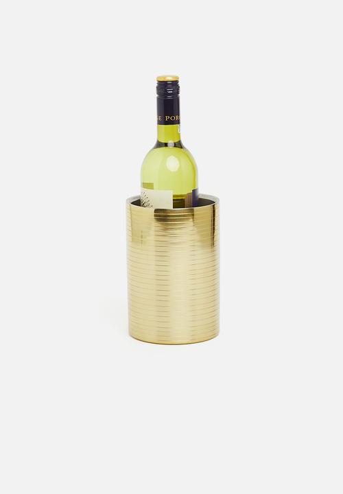 Excellent Houseware - Wine cooler - gold