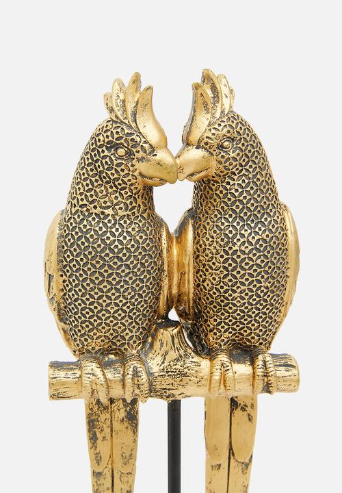 H&S - Love birds - gold