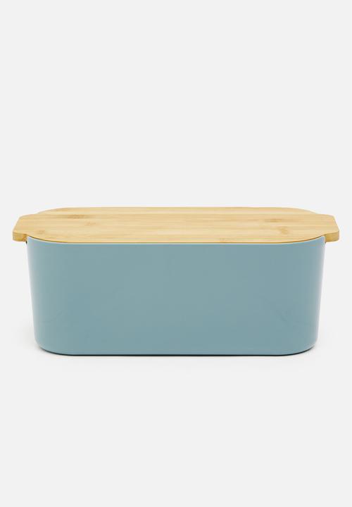 Bread bin - aqua