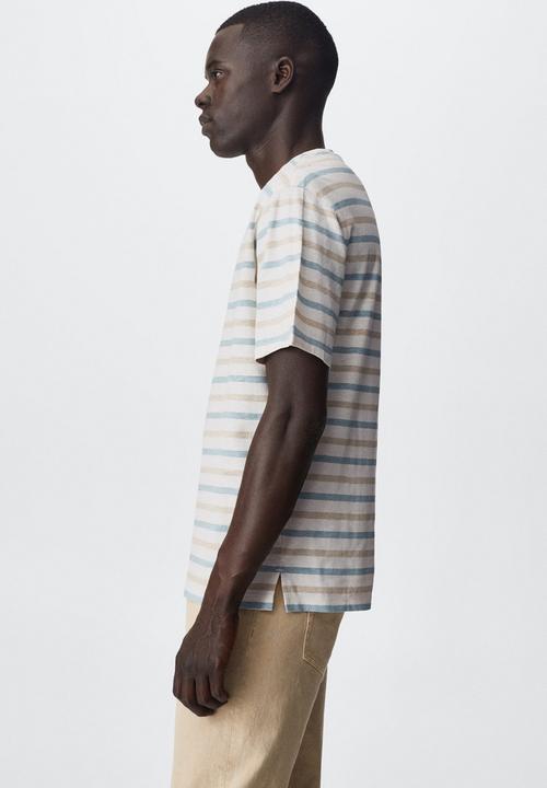 MANGO - Bohemian T-shirt - cream