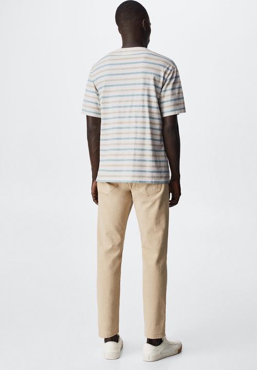 MANGO - Bohemian T-shirt - cream