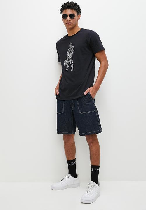 STYLE REPUBLIC - walkman graphic tee - black
