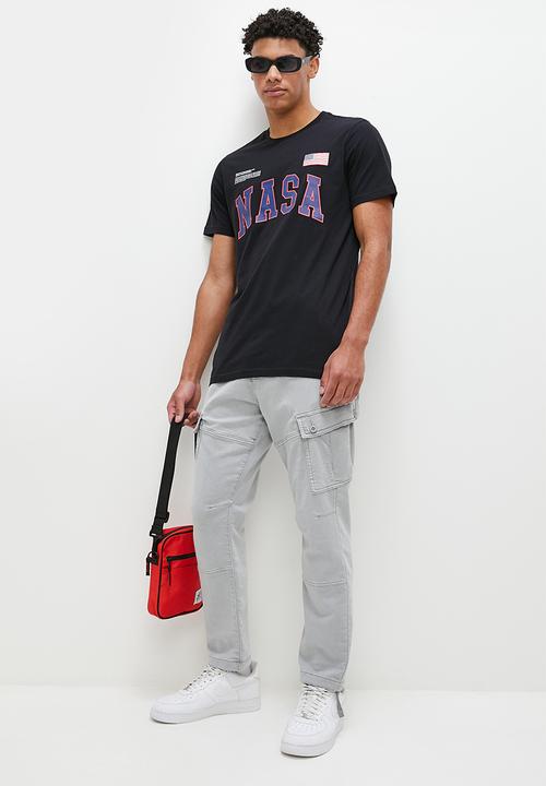 STYLE REPUBLIC - Nasa graphic tee - black