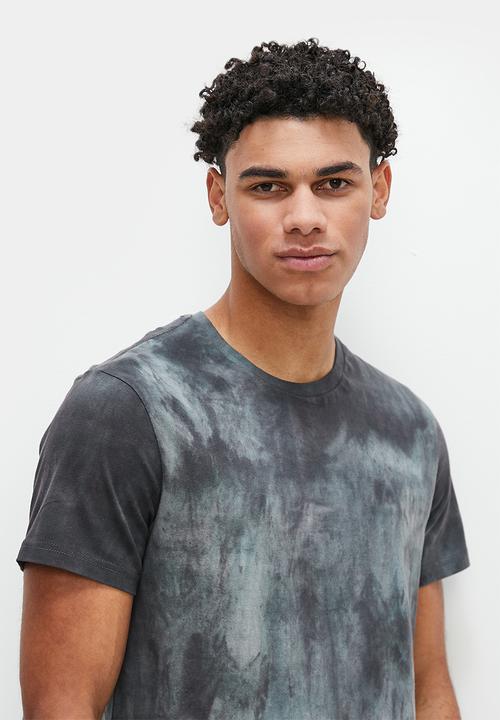 STYLE REPUBLIC - Tie dye tee - navy spectra dye