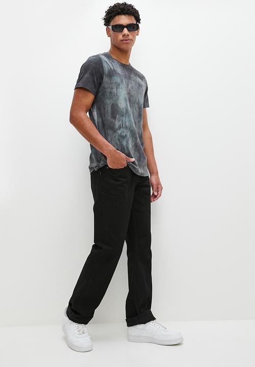 STYLE REPUBLIC - Tie dye tee - navy spectra dye