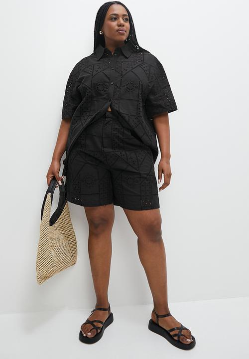 Superbalist - Anglaise longline shirt - black
