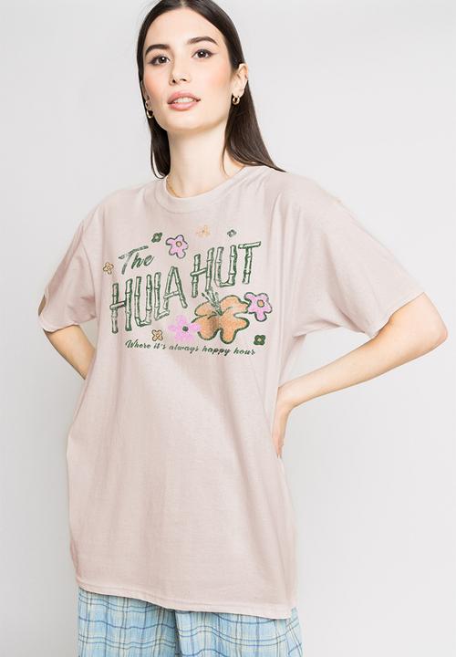 Daisy Street - Tyler tee - sand