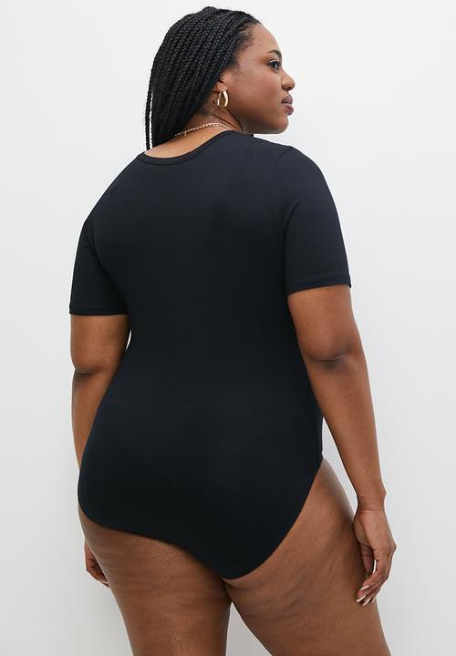 Superbalist - 2 Pack tee bodysuit - black & white