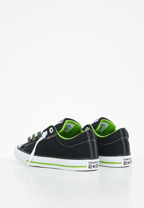 Converse - Chuck taylor all star street lace loop - black/virtual matcha/white