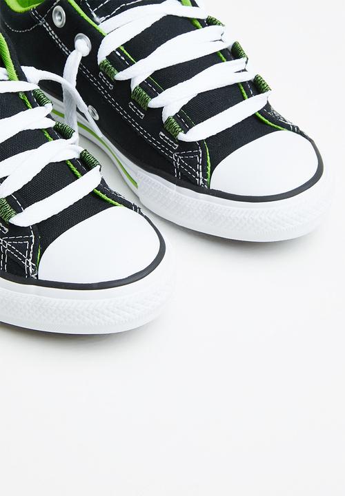 Converse - Chuck taylor all star street lace loop - black/virtual matcha/white