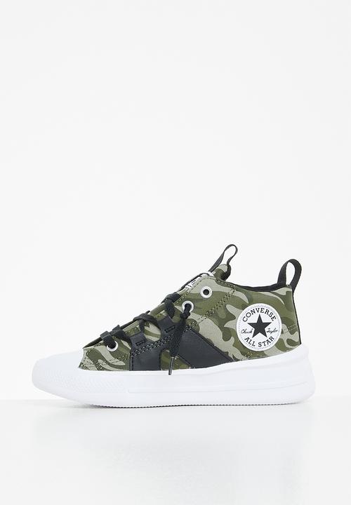 Converse - Chuck taylor all star ultra 2.0 camo - light field surplus/black/white