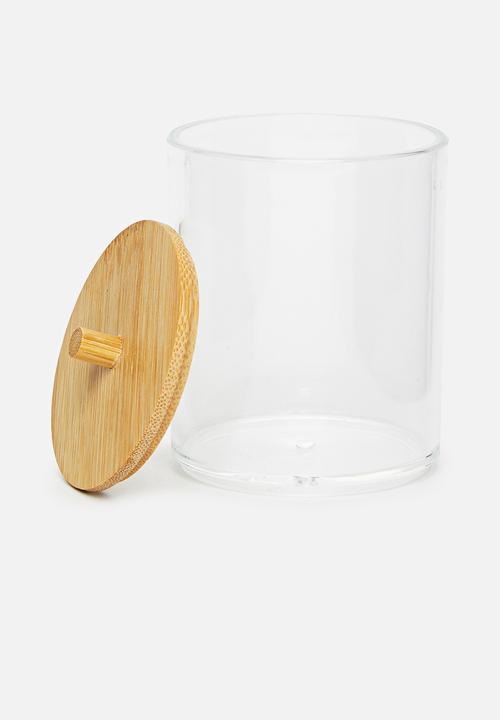Bathroom Solutions - Cotton buds organiser - clear
