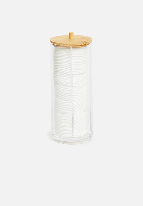 Bathroom Solutions - Cotton pad organiser - clear
