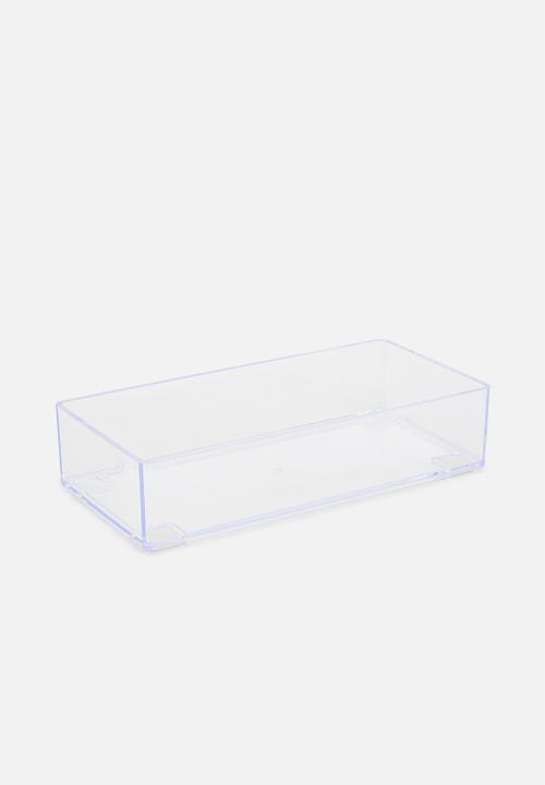 Bathroom Solutions - Makeup organiser - clear
