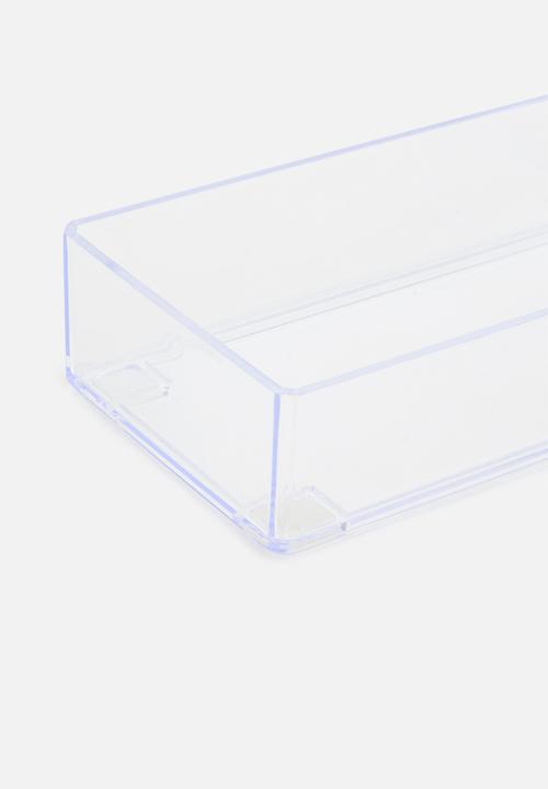 Bathroom Solutions - Makeup organiser - clear