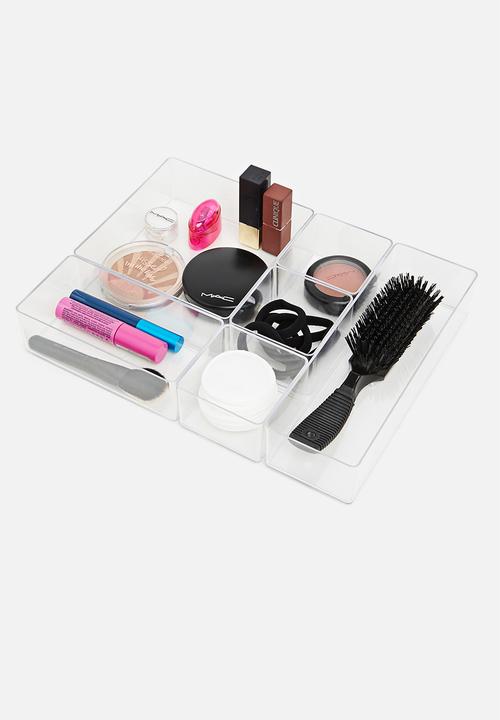 Bathroom Solutions - Drawer make up organiser - clear