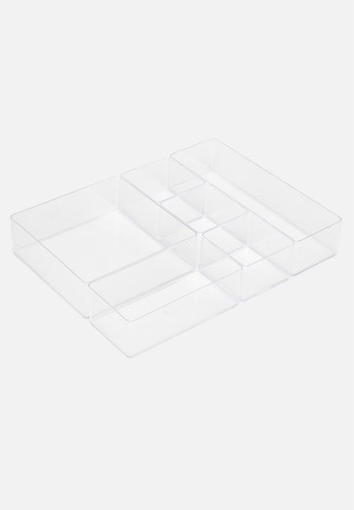 Bathroom Solutions - Drawer make up organiser - clear