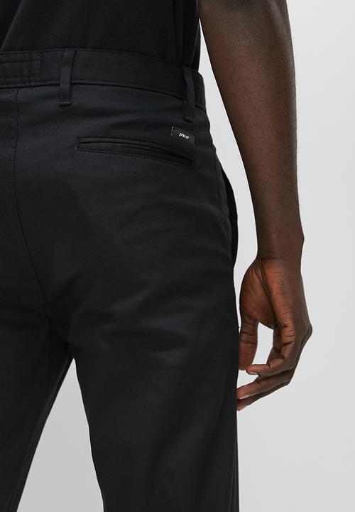 Superbalist - Caleb slim chino - black