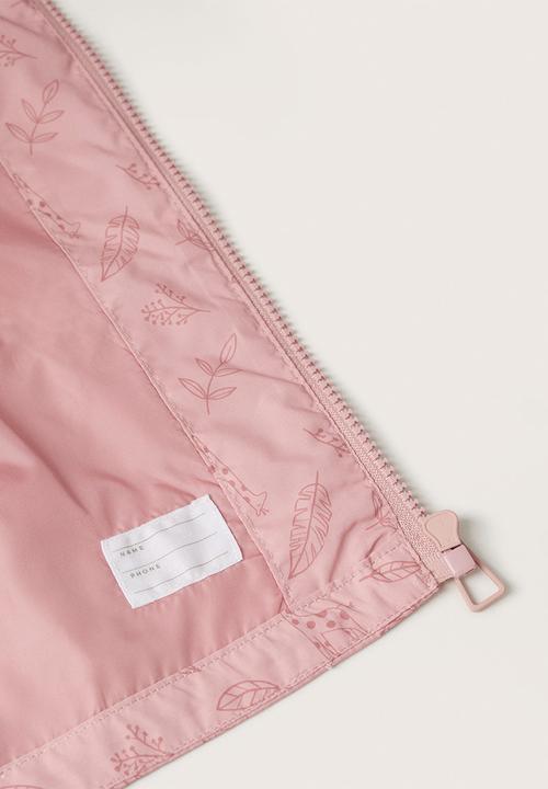 MANGO - Jacket rain - pink