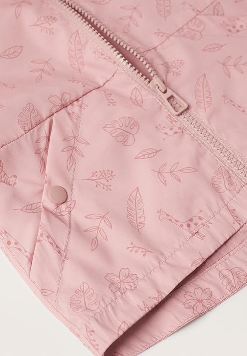 MANGO - Jacket rain - pink