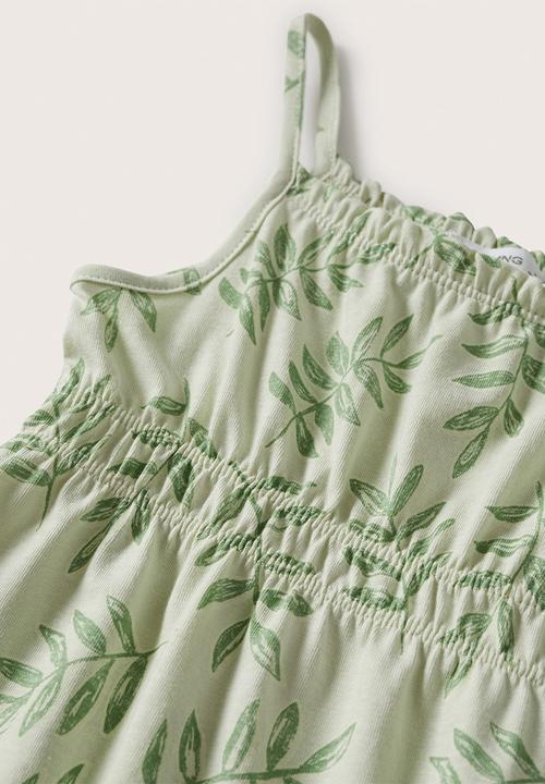 MANGO - Dress playa - green