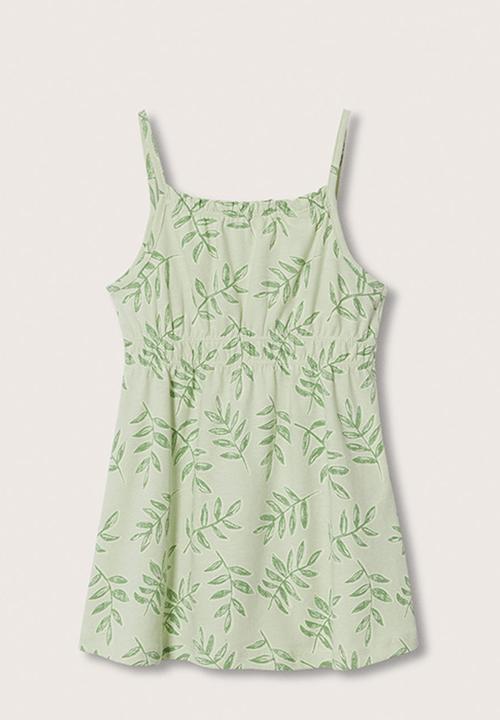 MANGO - Dress playa - green