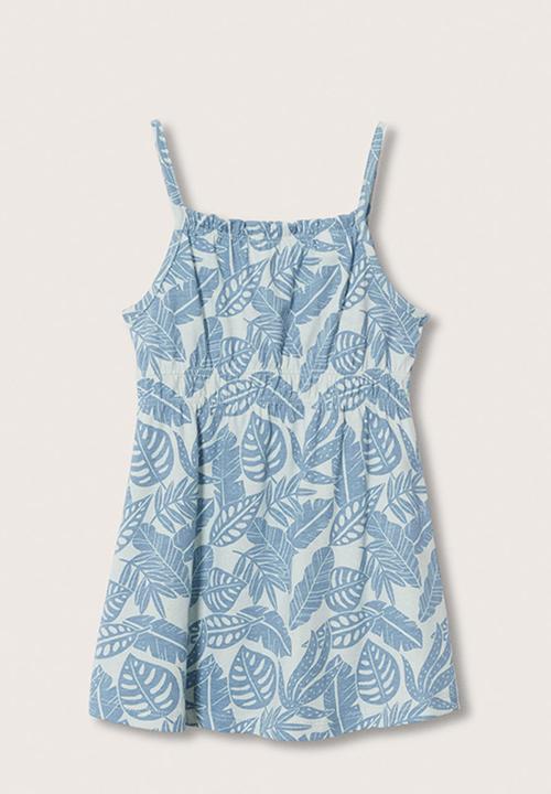 MANGO - Dress playa - blue