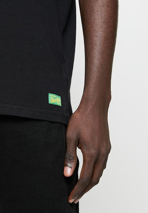Superdry. - Vintage vl interest tee - black
