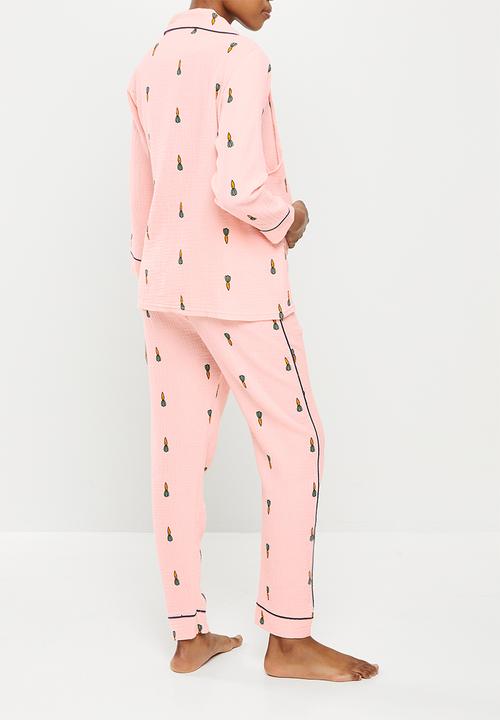 dailyfriday - Maternity nursing sleep set - pink