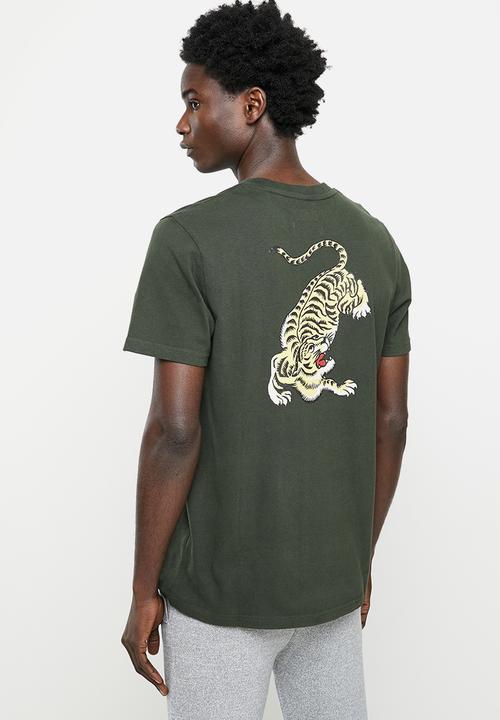 Superdry. - Vintage vl narrative tee - surplus goods olive