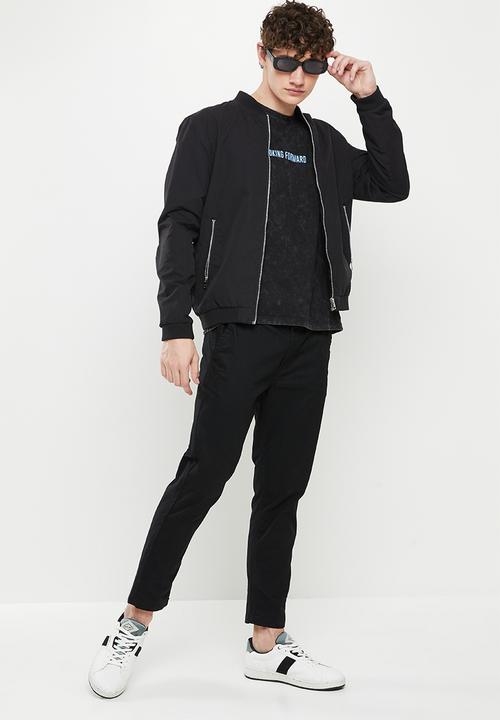 Brave Soul - Mts-568forward - black acid wash