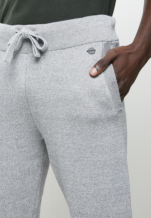 Superdry. - Studios essential cttn jogger - pale rock grit