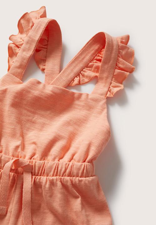 MANGO - Playsuit amapola - lt orange