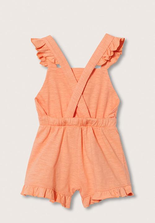 MANGO - Playsuit amapola - lt orange