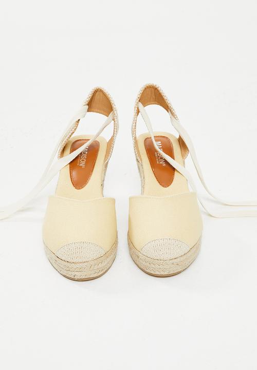 Madison® - Clover espadrille wedge heel - yellow