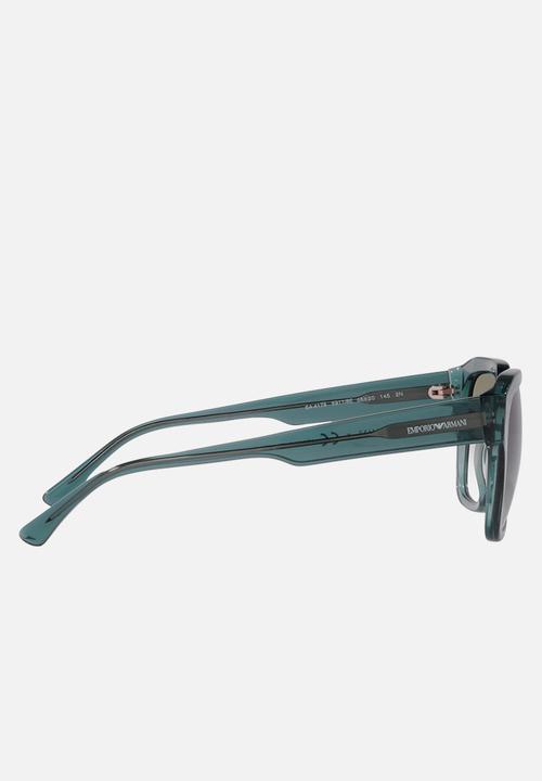 Emporio Armani - 0ea4175 59118e 55mm - shiny transaprent blue
