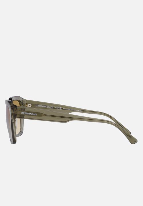 Emporio Armani - 0ea4175 588413 55mm - shiny transparent green