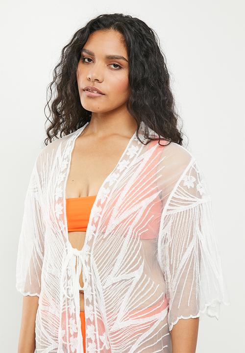 dailyfriday - Embroidered i kaftan - white