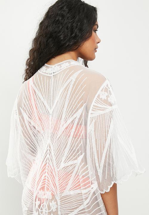 dailyfriday - Embroidered i kaftan - white