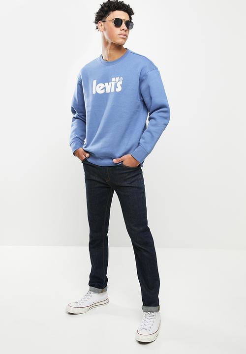 Levi’s® - Relaxed graphic crew - blue